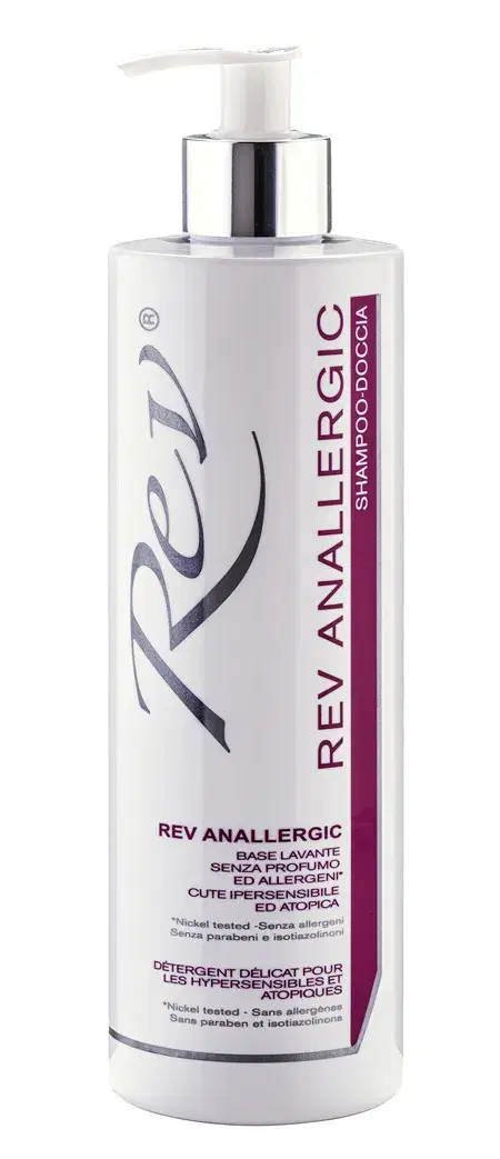 Rev Pharmabio Anallergic Base Lavante Delicata Viso Corpo Pelli Atopiche 500 ml