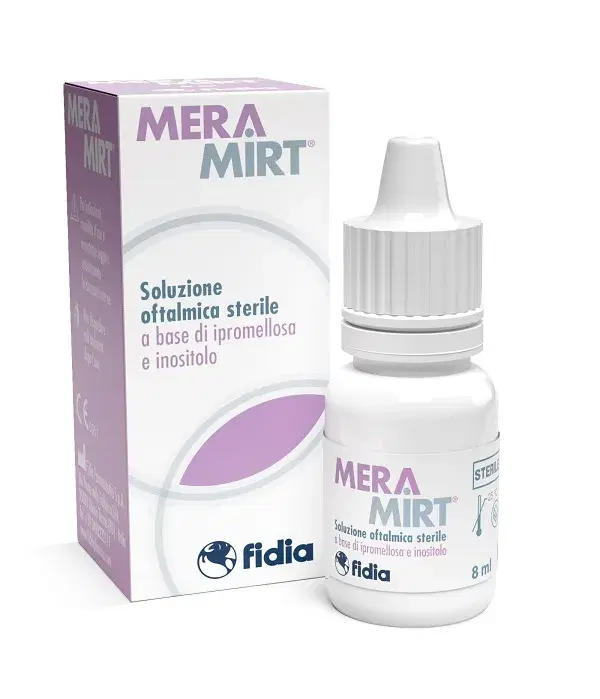 Meramirt Collirio Soluzione Oftalmica Sostituto Lacrimale 8 ml