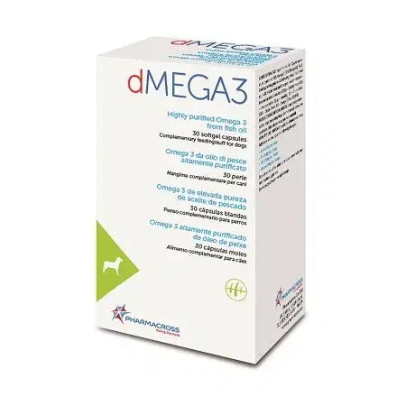 Dmega Integratore Per Cani E Gatti 30 Perle