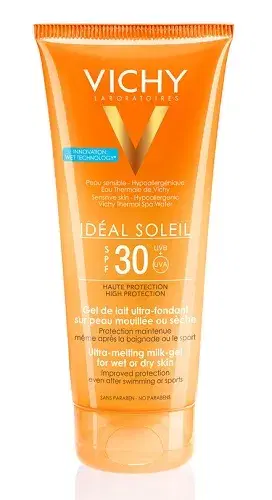 Vichy Ideal Soleil SPF30 Gel Latte Fondente per Pelle Bagnata/Asciutta 200 ml