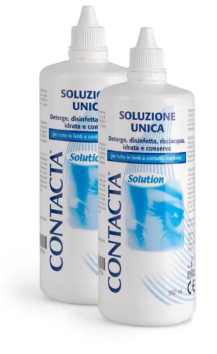 Contacta Soluzione Unica Isotonica 2 Confezioni 360 ml