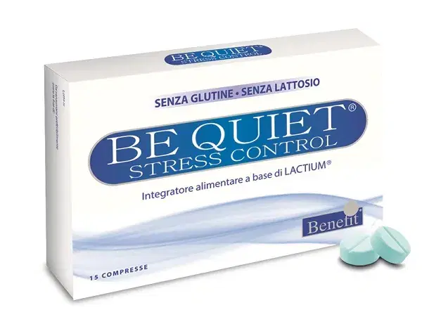 Be Quiet Stress Control Integratore Contro lo Stress 15 Compresse