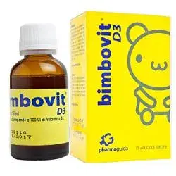 Pharmaguida Linea Vitamine Minerali Bimbovit D3 Integratore Alimentare 15 ml