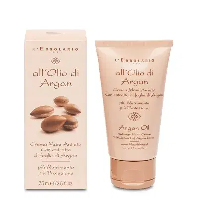 L'erbolario all'Olio di Argan Crema Mani Antietà Nutrimento e Protezione 75 ml