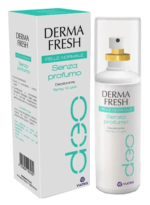 Dermafresh Classic Pelli Normali Senza Profumo Spray no Gas 100 ml