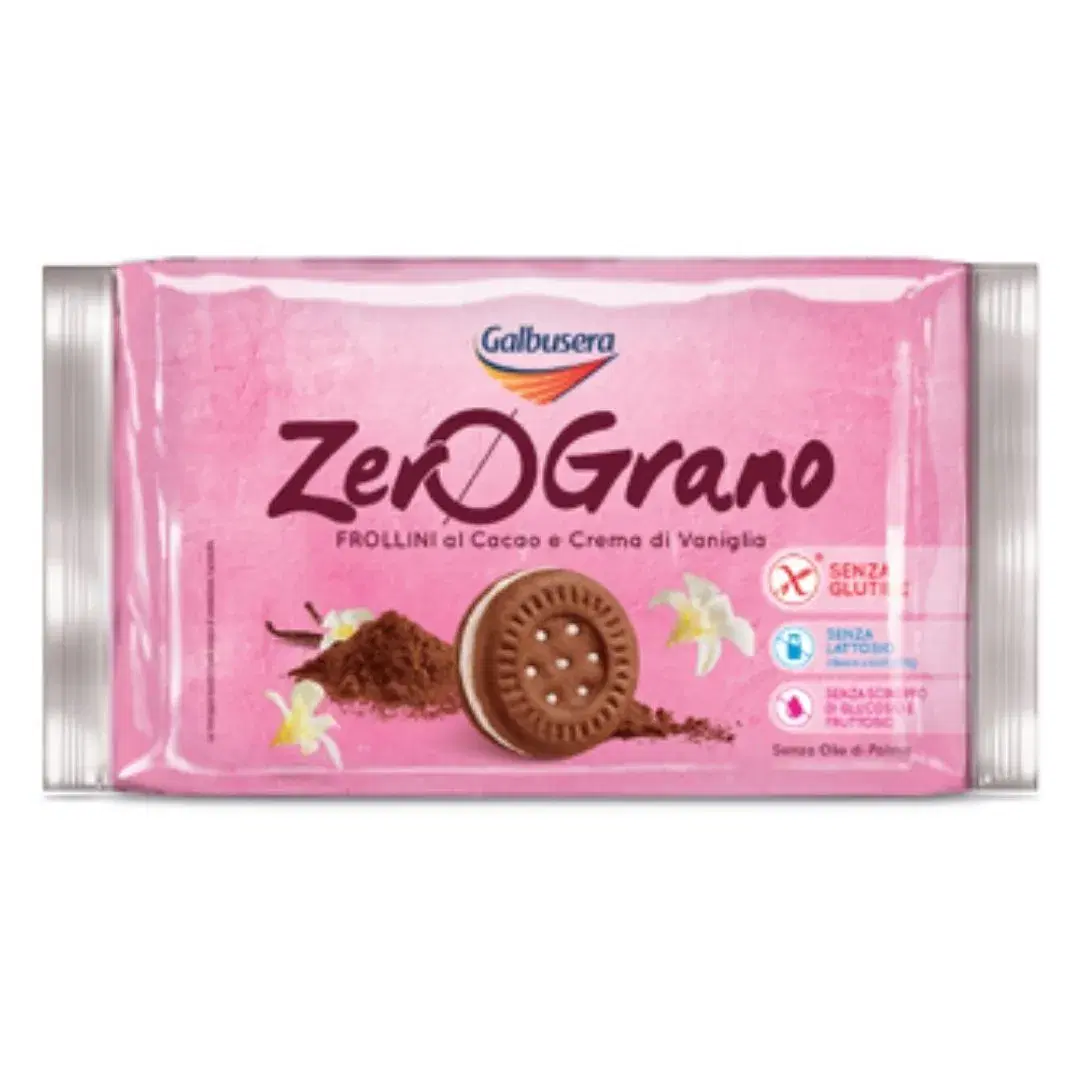 Zerograno Frollini alla Crema Senza Glutine e Lattosio 160 g