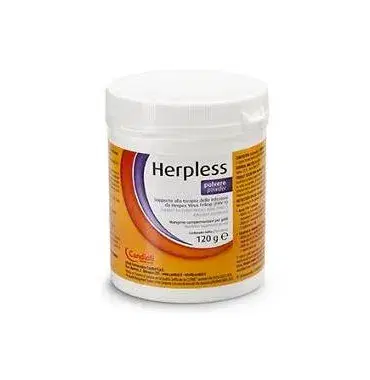 Candioli Linea Animali Domestici Herpless Polvere Gatti Integratore Mangime 240g