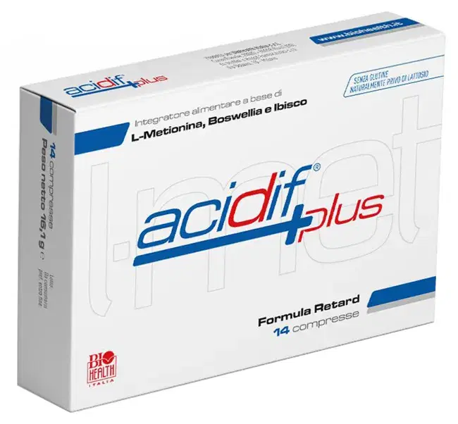 Bioheath Italia Linea Apparato Urinario Acidif plus Integratore 14 Compresse