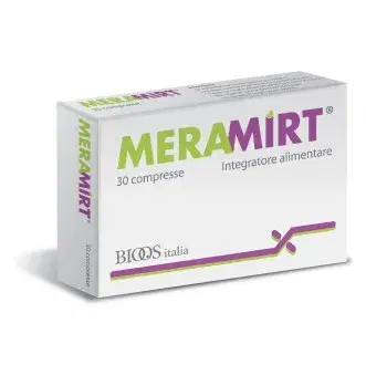 BiOOS Italia Linea Antiossidanti Meramirt Integratore Alimentare 30 Compresse