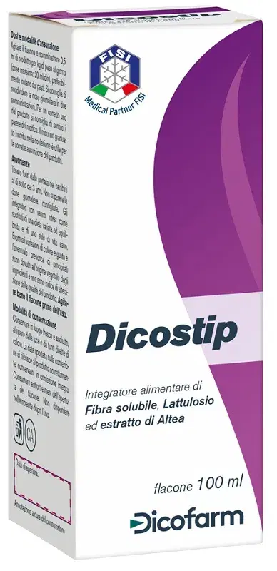 DicoStip Integratore di Fibre per la Motilità Intestinale 100 ml