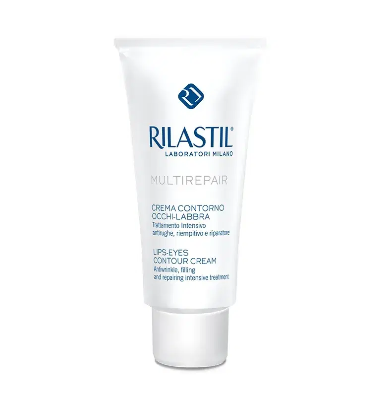 Rilastil Linea Multirepair Crema Contorno Occhi e Labbra Pelli Molto Secche 15ml
