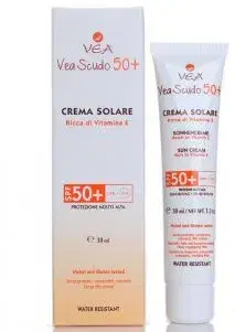 VEA Linea Solare SPF50+ Vea Scudo Totale Lipogel Gel Solare Protezione Alta 30ml