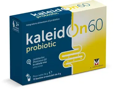 Kaleidon Probiotic 60 Integratore per la Flore Intestinale 12 Buste