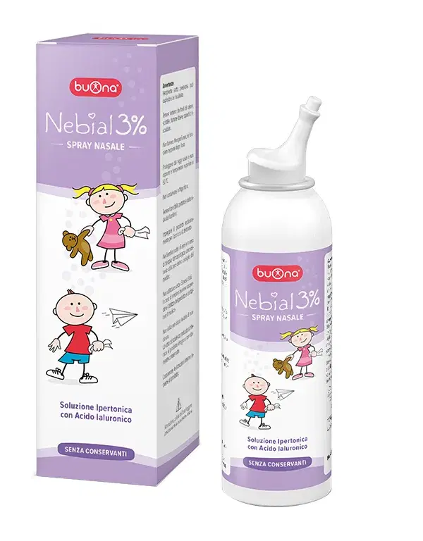 Nebial 3% Soluzione Ipertonica Spray per la Mucosa Nasale 100 ml