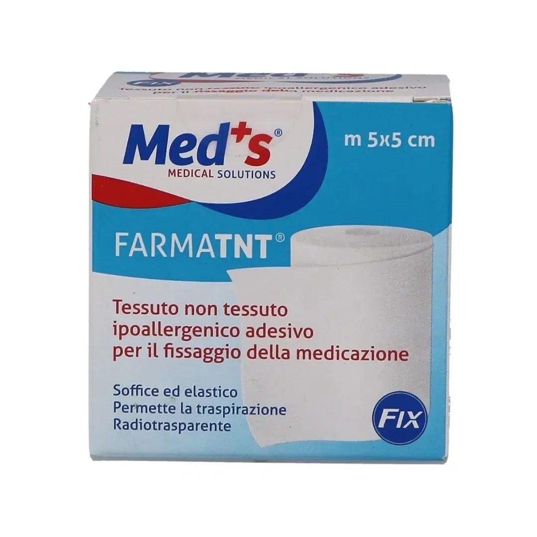 Cerotto Meds Tessuto Non Tessuto Fix Ipoallergenico Adesivo 500x5cm