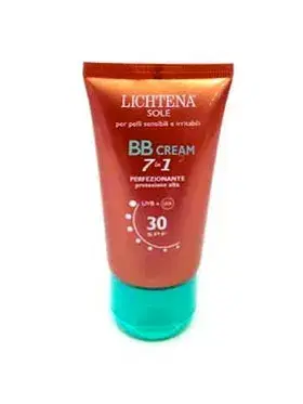 Lichtena Crema Solare Adaptive SPF30 BB Cream Pelli Sensibili 50 ml