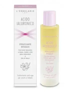 L'Erbolario Acido Ialuronico Struccante Bifasico Tripla Azione 125 ml