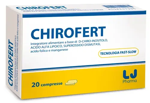 Chirofert Integratore per Contrastare lo Stress Ossidativo 20 Compresse