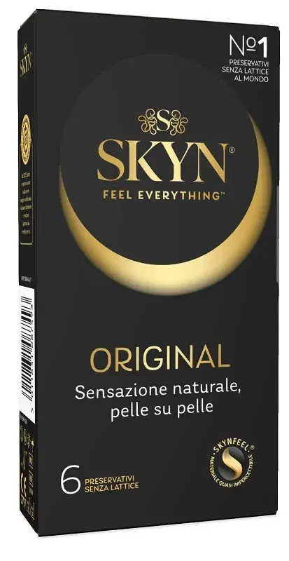 Skyn Original Preservativi Senza Lattice 6 Pezzi