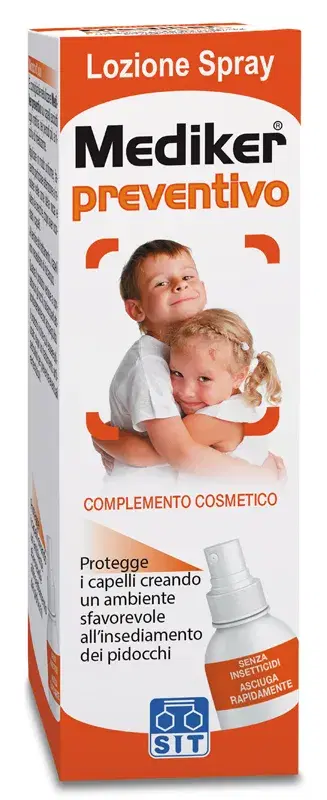 Mediker Preventivo Spray Contro Pidocchi e Lendini 100 ml