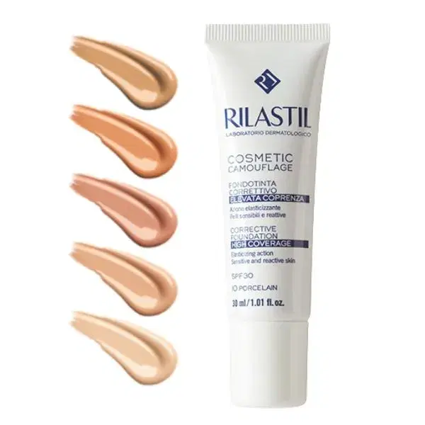 Rilastil Camouflage Fondotinta Correttivo Elevata Coprenza 40 Sand 30 ml