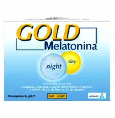 Alcka-Med Linea Melatonina Gold Integratore Alimentare 20 Compresse