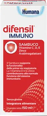Humana Linea Difese Immunitarie Difensil Immuno Integratore Alimentare 150 ml