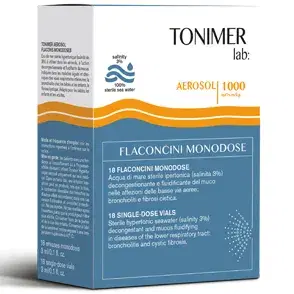 Tonimer Lab Aerosol 18 Flaconcini Monodose da 3 ml