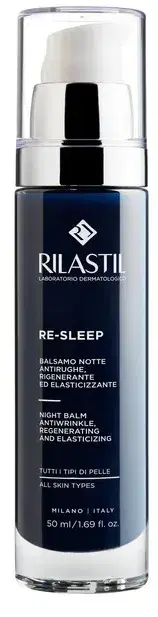 Rilastil Resleep Balsamo Viso Notte Anti-Rughe Rigenerante Elasticizzante 50 ml