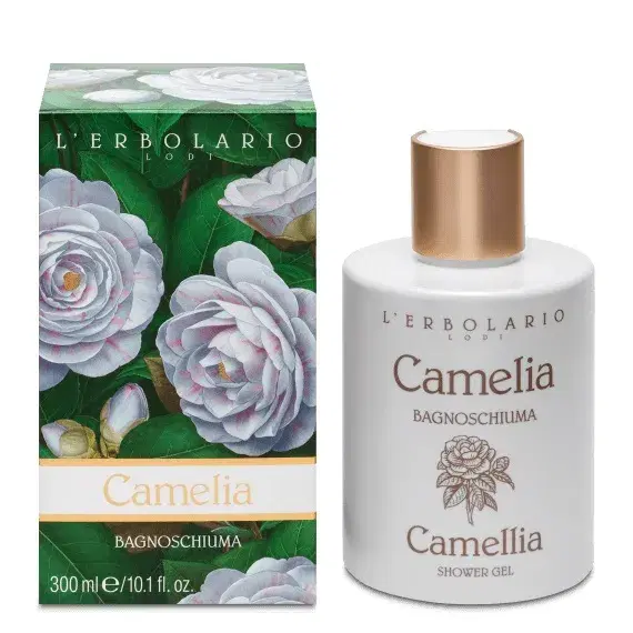 L'erbolario Camelia Bagnoschiuma dal Profumo Fiorito 300 ml