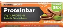 Named Sport Proteinbar Delicious Pistacchio Barretta Proteica 50 g