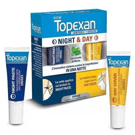 New Topexan Antibatterico Night E Day 7ml+7ml