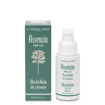 L'erbolario Assenzio Olio da Barba alle Tre Artemisie 30 ml