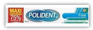 Polident Free Crema Adesiva Protettiva Per Protesi Dentali 70 g