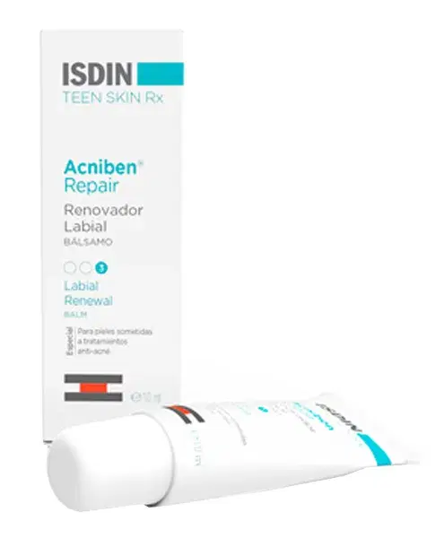 Isdin Acniben Repair Labiale Balsamo Rigenerante 10 ml