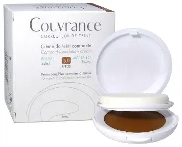 Avene Couvrance Crema Compatta Oil Free Colore 05 Sole
