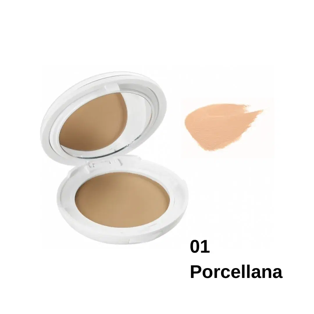 Avene Couvrance Crema Coprente Compatta Classica Colore 01 Porcellana 10 g