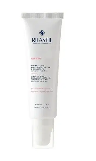 Rilastil Difesa Crema Sterile Protettiva per Pelli Sensibili e Reattive 50 ml