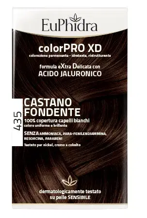 Euphidra ColorPRO XD 435 Castano Fondente Tintura Capelli Extra Delicata
