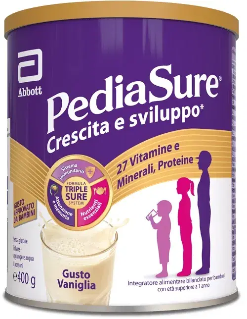 Abbott Linea Nutrizione Domiciliare PediaSure Rinforza 400 ml Polvere Vaniglia