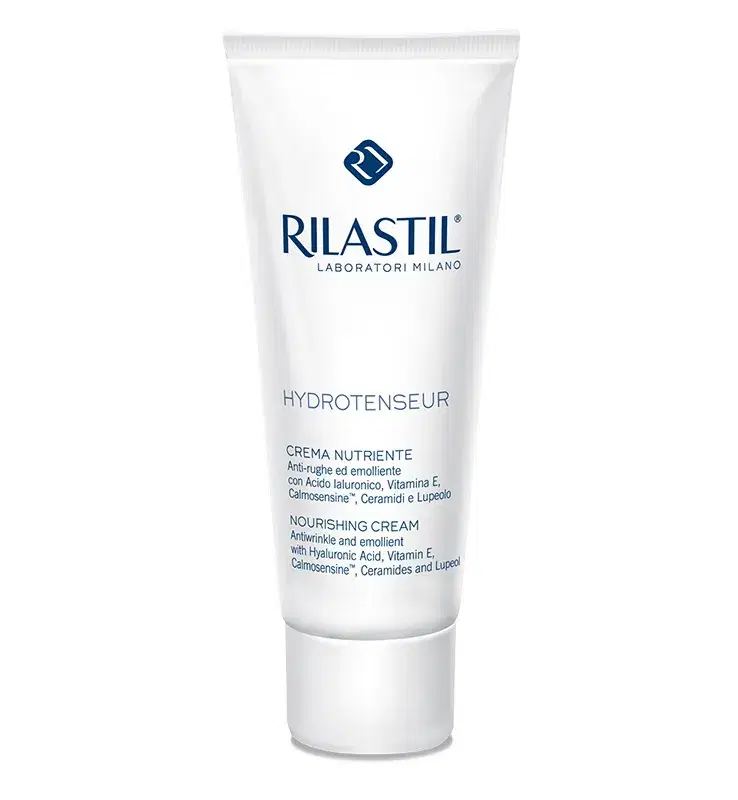 Rilastil Hydrotenseur Crema Viso Nutriente Antirughe ed Emolliente 50 ml