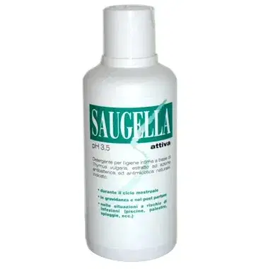 Saugella Linea Attiva Verde Dermoliquido Detergente Intimo Delicato 500 ml Offer