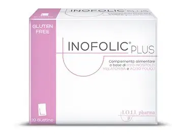 Lo.Li.Pharma Linea Gravidanza Inofolic Plus Integratore Acido Folico 20 Buste