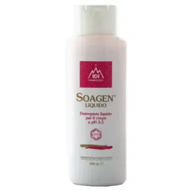 IDI Farmaceutici Linea Cosmetica Soagen Liquido pH 3.5 Detergente Corpo 500 ml