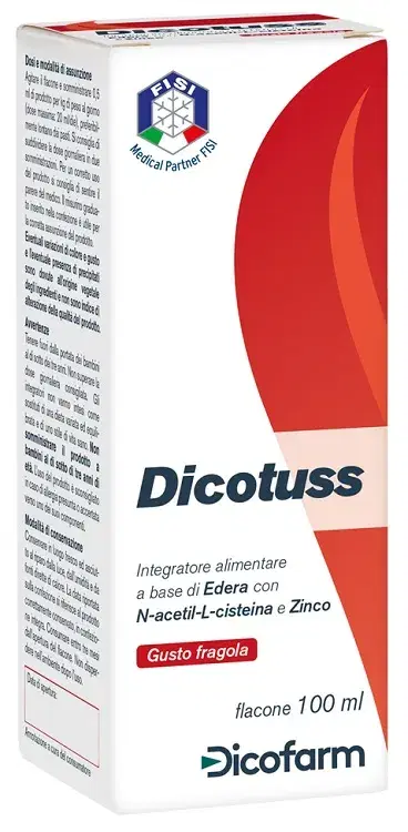 Dicofarm Linea Apparato Respiratorio Dicotuss Integratore Alimentare 100 ml