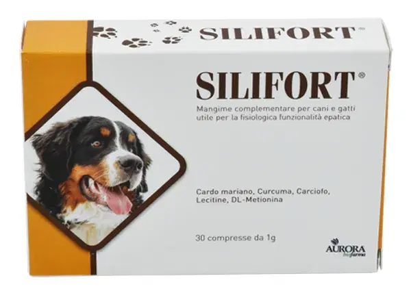 Silifort Integratore Per Il Fegato e Vie Biliari Di Cani e Gatti 30 compresse
