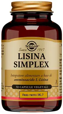 Lisina Simplex 50 Capsule Vegetali
