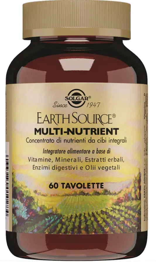 Solgar Multinutrient Earth Source 60 Tavolette