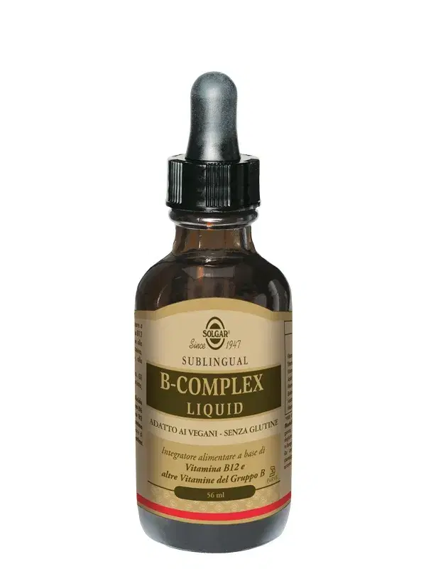 Solgar Linea Vitamine e Minerali B Complex Liquid Gocce 56 ml