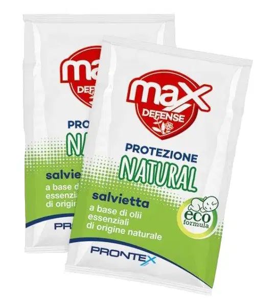 Prontex Max Defence Natural Salviette 15 Pezzi